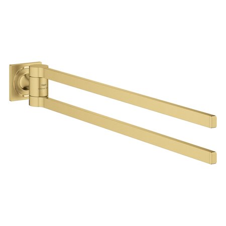 GROHE Allure 24-in. Double Towel Bar, Gold 40342GN1